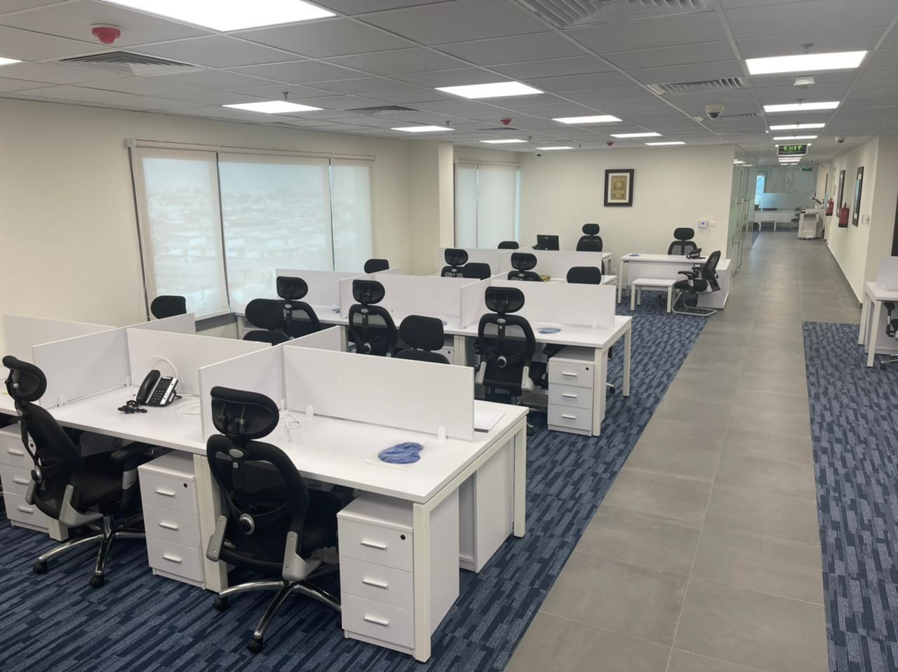 Open-plan office