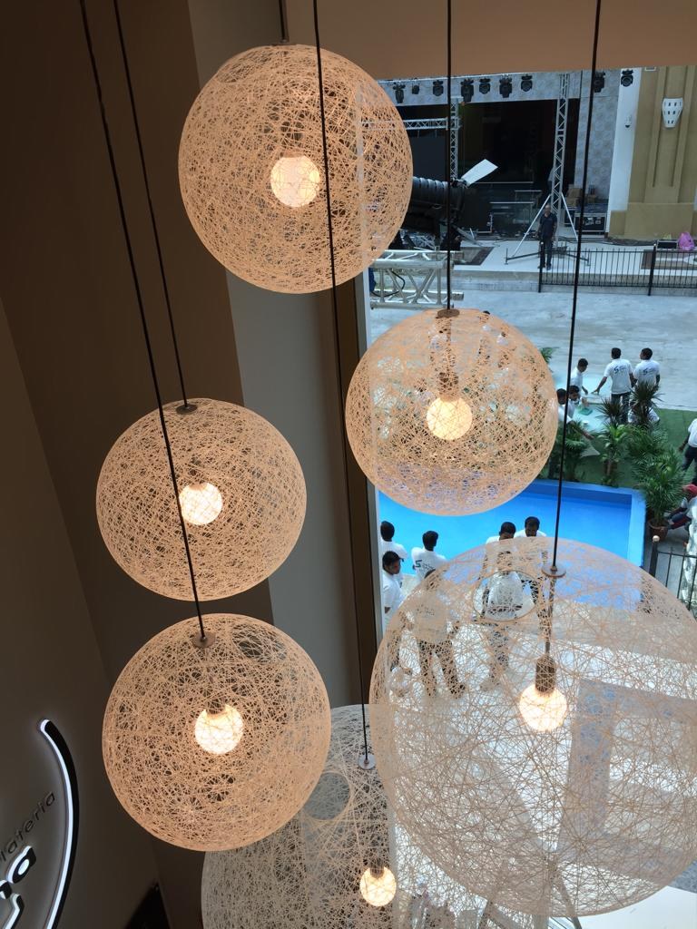 Café interior and finishes