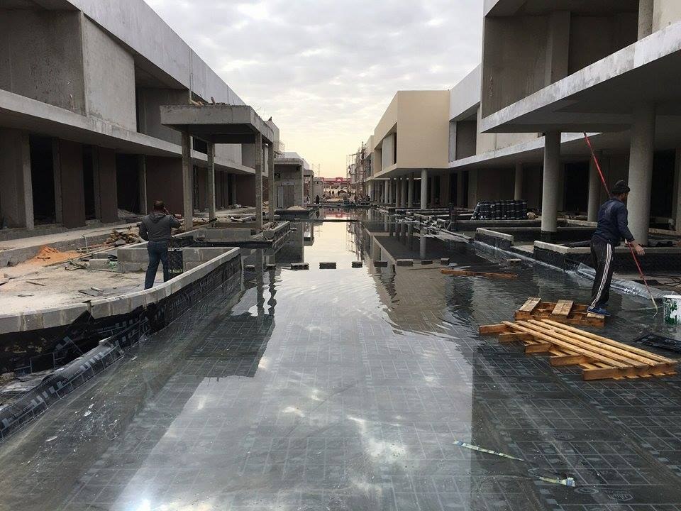 Construction works in progress
